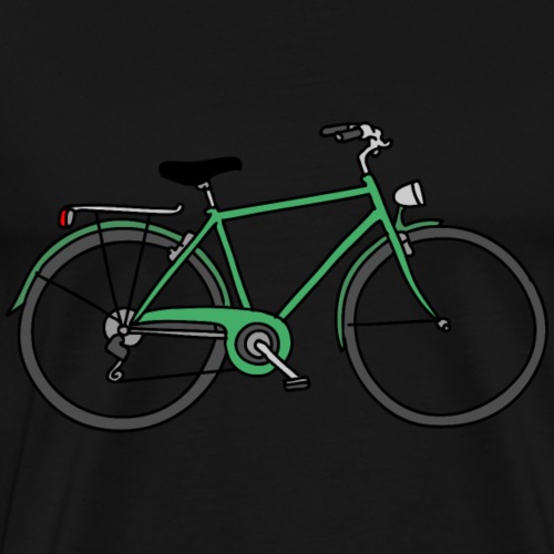 Grünes Fahrrad Bike - Männer Premium T-Shirt