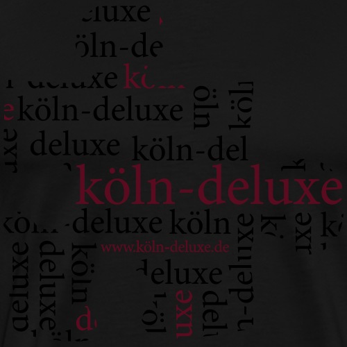 Köln Deluxe Puzzel - Männer Premium T-Shirt