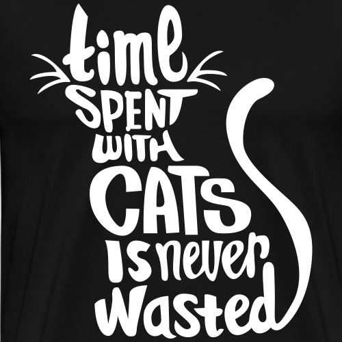 Cat - Mannen Premium T-shirt