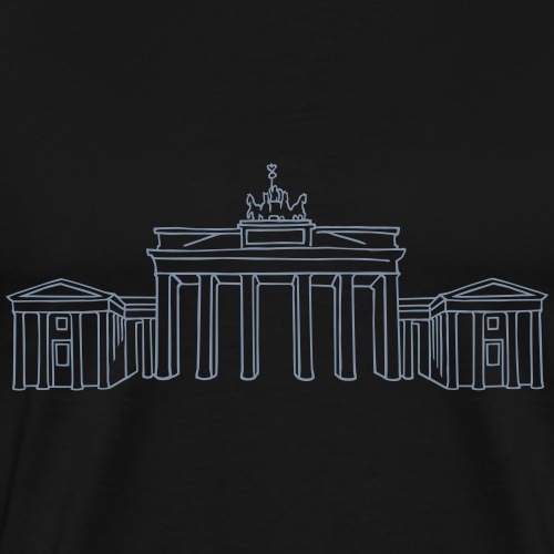 Brandenburger Tor Berlin - Männer Premium T-Shirt