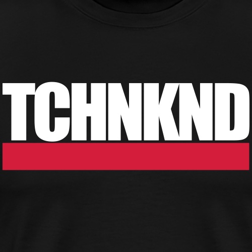 TCHNKND Technokind MNML Schriftzug - Männer Premium T-Shirt