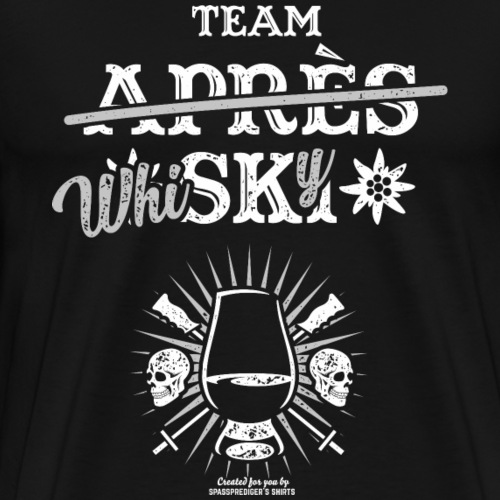 Apres Ski T Shirt Whisky - Männer Premium T-Shirt