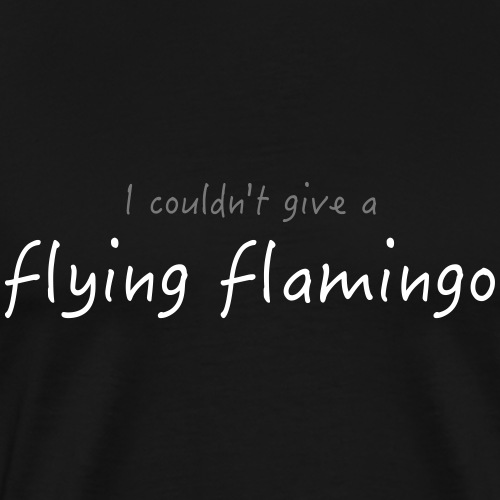 Flying Flamingo - Men's Premium T-Shirt