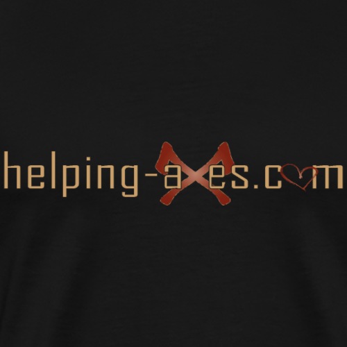 Helping Axes single without a claim - Männer Premium T-Shirt