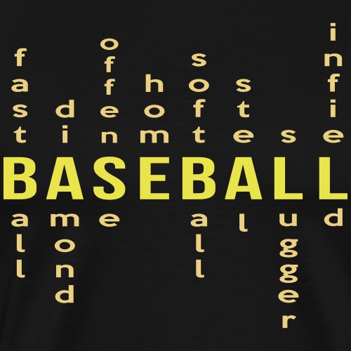 Baseball matrix - T-shirt Premium Homme