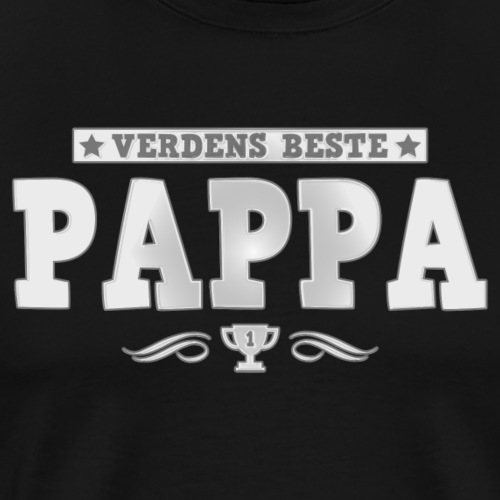 Verdens Beste Pappa - Premium T-skjorte for menn