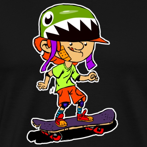 Skater Kids - Männer Premium T-Shirt
