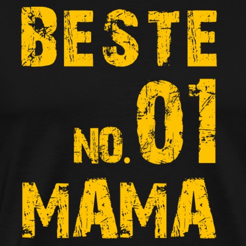 NO. 1 BESTE MAMA - Männer Premium T-Shirt