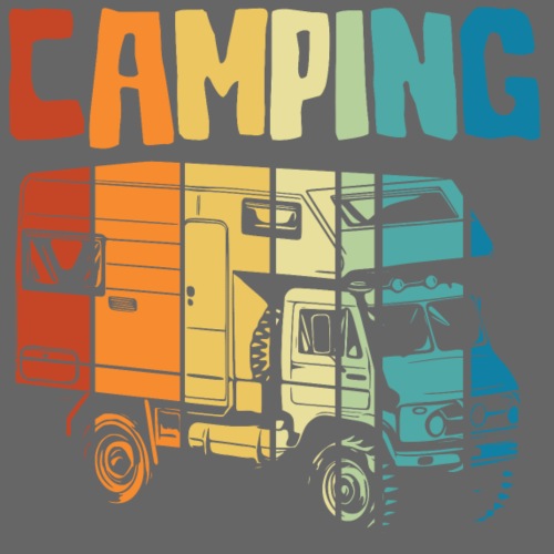 Camping - Unimog - Adventure - Oldtimer - Männer Premium T-Shirt