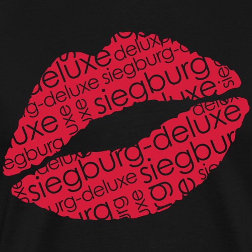 Siegburg Deluxe Lippen Motiv - Männer Premium T-Shirt
