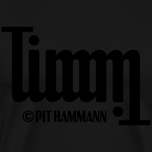 Ambigramm Timm 01 Pit Hammann - Männer Premium T-Shirt