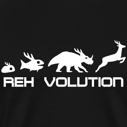 Reh Volution - Männer Premium T-Shirt