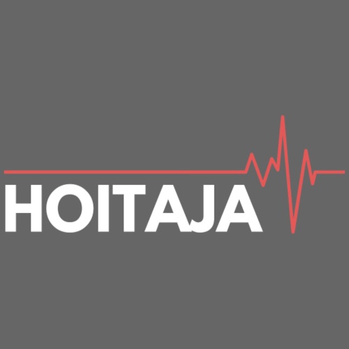 hoitaja - a nurse - Miesten premium t-paita
