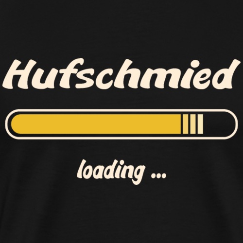 Hufschmied loading - Männer Premium T-Shirt