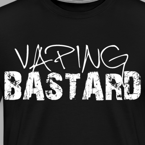 Vaping Bastard - Männer Premium T-Shirt
