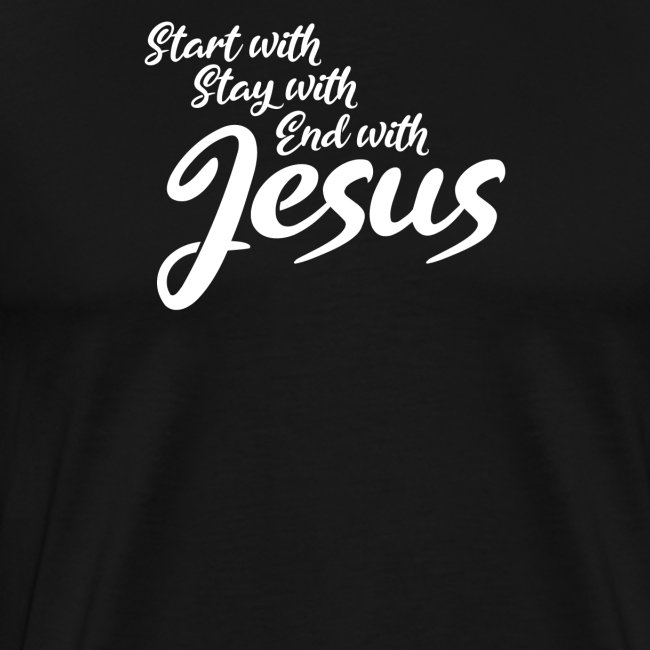 Christlich Leben mit Jesus Christus Tshirt