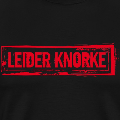 Leider Knorke digital - Männer Premium T-Shirt