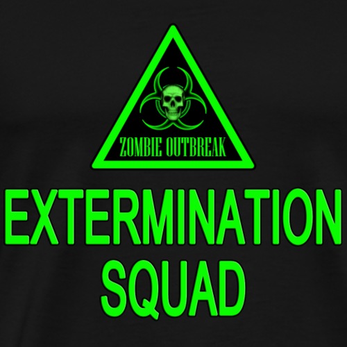 Zombie Outbreak Extermination Squad - Men's Premium T-Shirt
