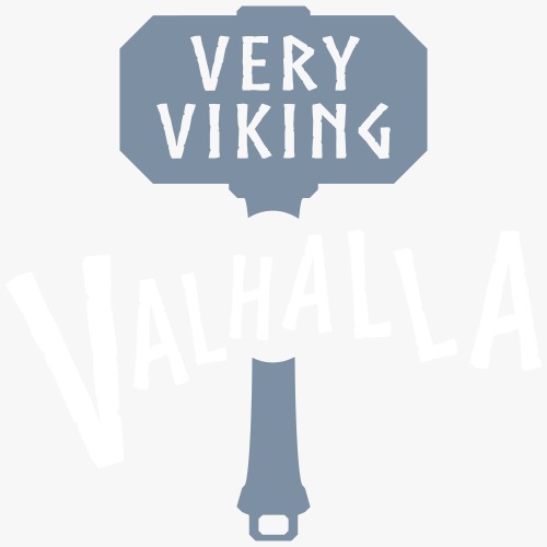Valhalla - Very Viking - Herre premium T-shirt