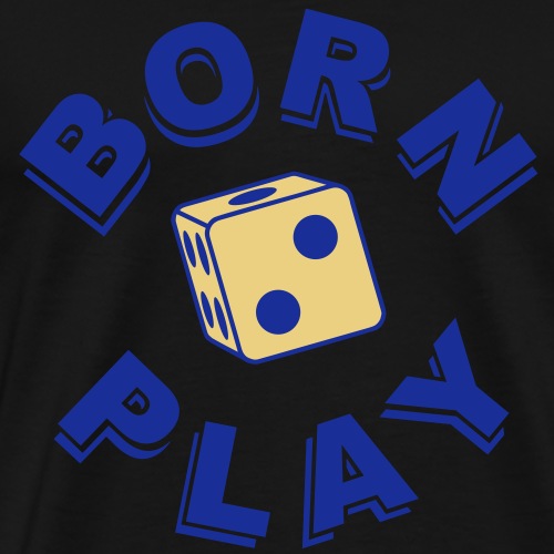 Born to Play - Männer Premium T-Shirt