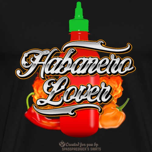 Chili Statement Habanero Lover - Männer Premium T-Shirt