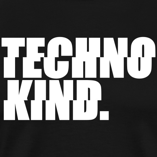 Techno Kind Rave Kultur Berlin Vinyl Progressive - Männer Premium T-Shirt
