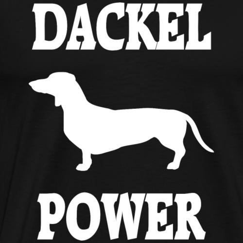 Dackel Power - Männer Premium T-Shirt