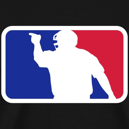 Baseball Umpire Logo - Men's Premium T-Shirt