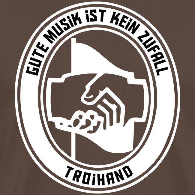 Logo Troihand invertiert