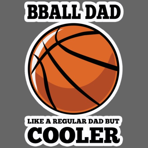 Basketball Dad - Basketball spielender Vater/Papa - Männer Premium T-Shirt