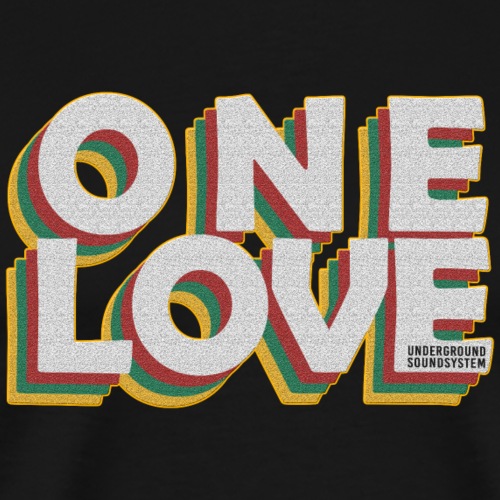 ONE LOVE - Männer Premium T-Shirt