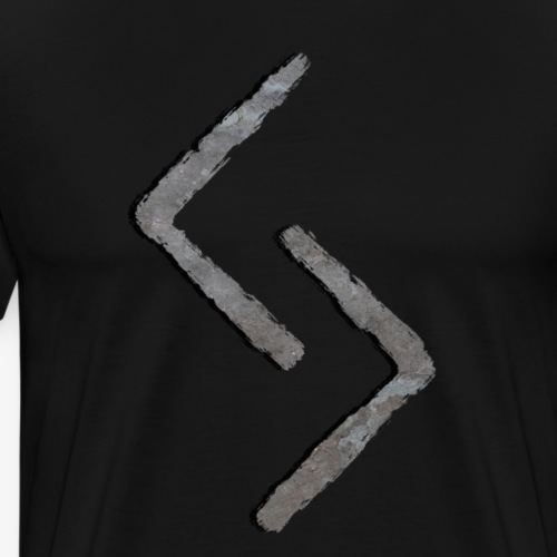 Jera #12 Stone By TheRawburt - Premium-T-shirt herr
