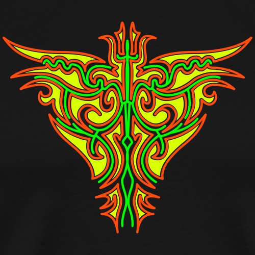 Oiseau de feu maori - T-shirt Premium Homme