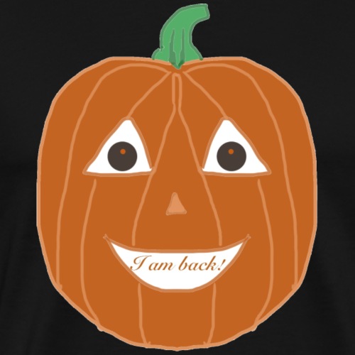 kürbis pumpkin i am back - Männer Premium T-Shirt