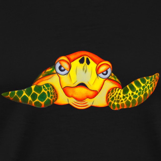 Angry Turtle Fluo