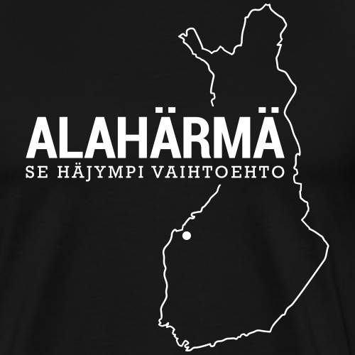 Kotiseutupaita - Alahärmä - Miesten premium t-paita