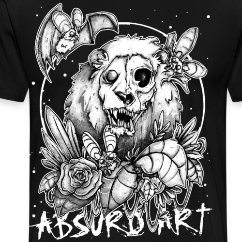 Sternzeichen Löwe von Absurd Art - Männer Premium T-Shirt