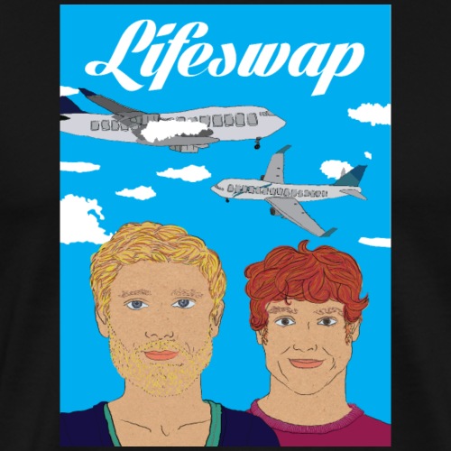 Lifeswap: Poster - Männer Premium T-Shirt