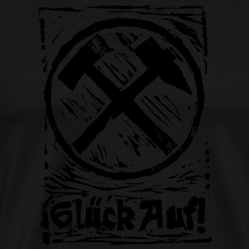 GlueckAuf - Männer Premium T-Shirt