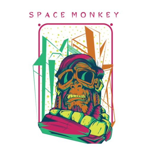 Spacemonkey - Männer Premium T-Shirt