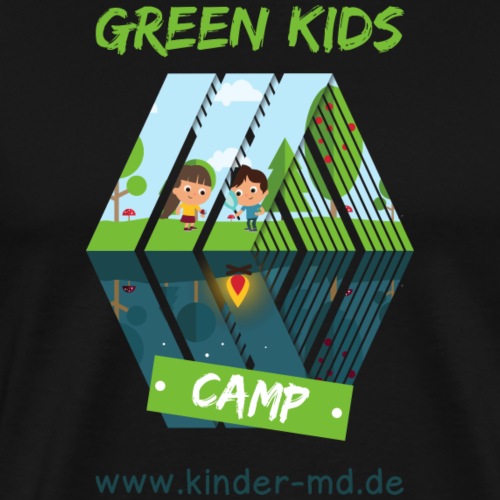 Kidscamp Logo Komplett - Männer Premium T-Shirt