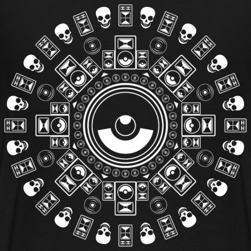 Speaker Mandala - Men's Premium T-Shirt