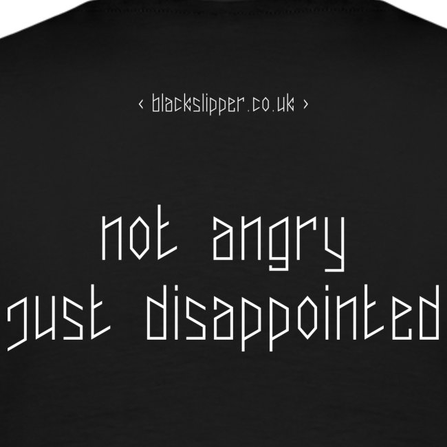 Disappointed Shirt Front png