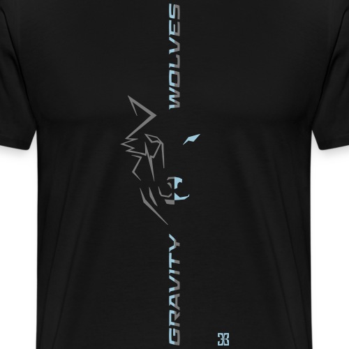 gravity wolves 3B Logo-Edition - T-shirt Premium Homme