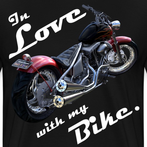 In Love with my Bike. - Männer Premium T-Shirt