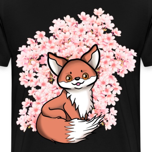 Fuchs Spring - Männer Premium T-Shirt