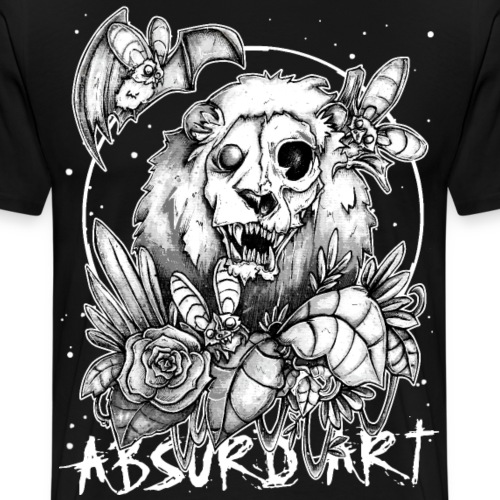 Sternzeichen Löwe von Absurd Art - Männer Premium T-Shirt