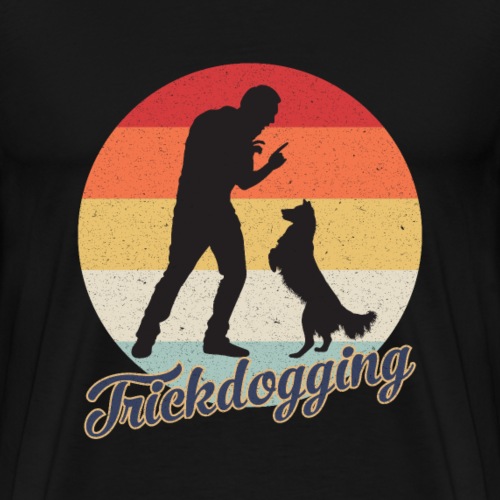 Trickdogging Hundetricks Hundetraing Hundespiele - Männer Premium T-Shirt
