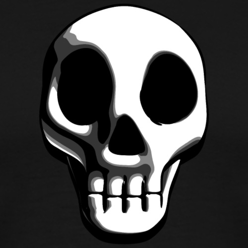 Szkielet czaszki czaszki - Koszulka męska Premium