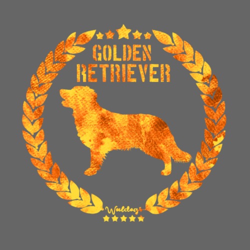 Golden Retriever Copper - Miesten premium t-paita
